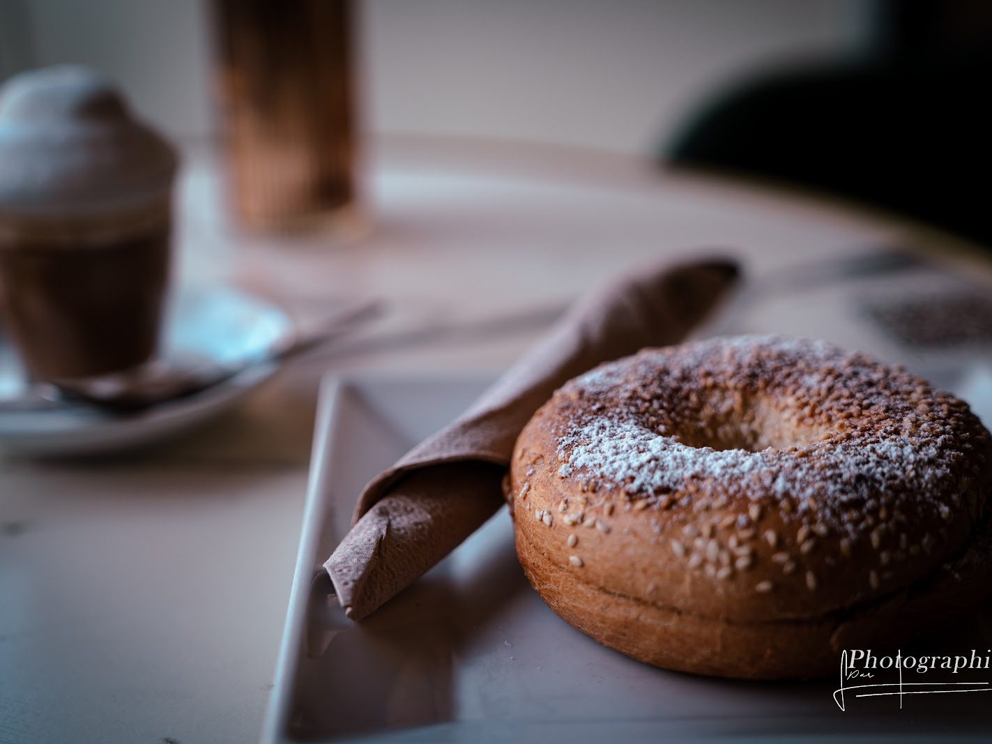 Ayza Bagel Café, restaurant à Angers